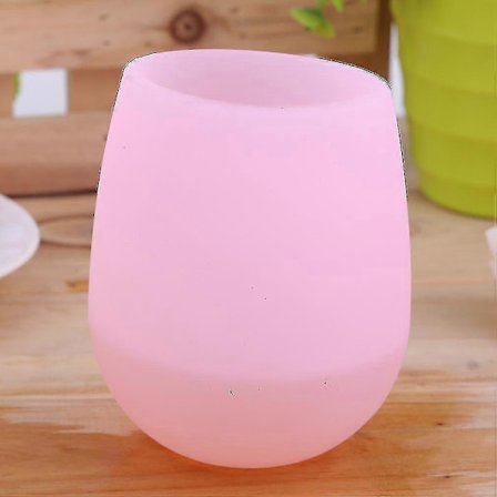 Vikbart och Okrossbart Vin- och Ölglas i Silikon