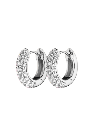 Charlotte Bonde STHLM Timeless Tiny Hoops Smycken & klockor Dam Silver ONESIZE