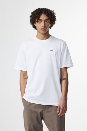 NN.07 Adam 3209 T-Shirt Herren Weiß Baumwolle