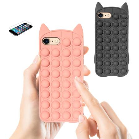 Iphone 6 / 6s - Skal / Skydd / Pop It Fidget Rosa