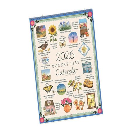 2026 Bucket List KalenderMust Have Gaver til 2026, Julegaver, Nye Planer for 2026