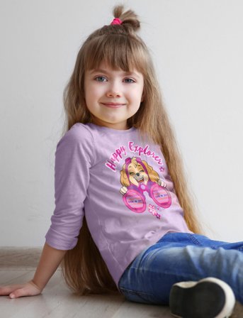 Paw Patrol Tshirt - Pink - 104