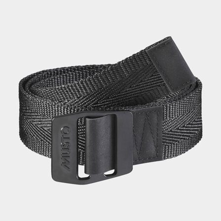 Pasek Musto Essential, czarny, unisex, X-Large / XX-Large - Jachtowa