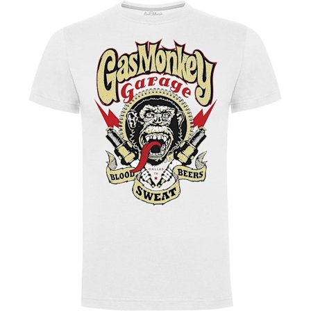 Gas Monkey Garage T-shirt Sparkplugs Black-s