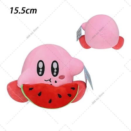 Anime 30th Star Kirby Leipä Vesimeloni Kirby Täytetyt Peluche Pehmo Korkealaatuiset Lelut Joulun syntymäpäivä Upea lahja lapsille C