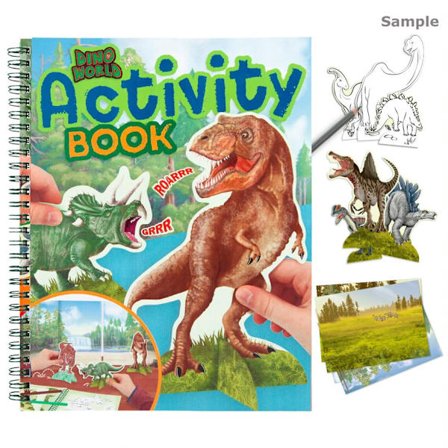 Leksaker Rita Dino World Activity Book DINOSAURIER pysselbok med