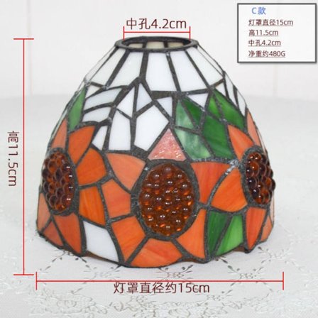 Lasiset lampunvarjostimet Lampunsuojukset 7 7