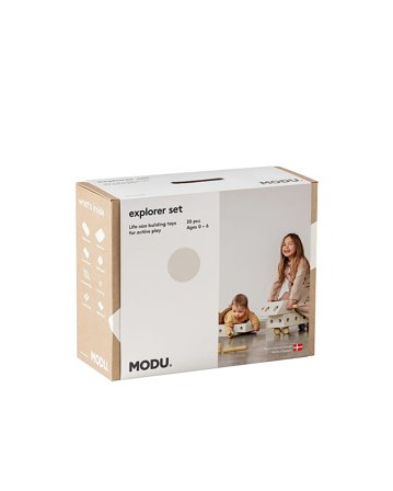 MODU Explorer Sæt Sand Grey/Honey Yellow, Børn & Forældre, Motorik & Bevægelse, Balance