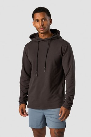 ICANIWILL - Stride Hoodie Men Charcoal - Herrer - Træningstøj fra ICIW