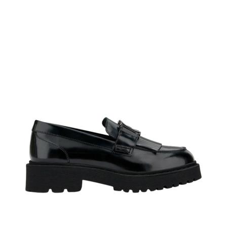 Hogan - Loafers - Svart - Herr - Storlek: 40 Eu, Herr, Storlek: 40 EU