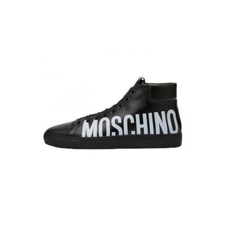 Moschino - Sneakers - Svart - Herr - Storlek: 44 Eu, Herr, Storlek: 44 EU