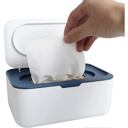 Kosteuspyyhkeiden säilytyslaatikko. Säilytyslaatikko, pyyhekotelo, kansellinen laatikko kosteuspyyhkeille, vauvan pyyhekotelo pitää pyyhkeet tuoreina 