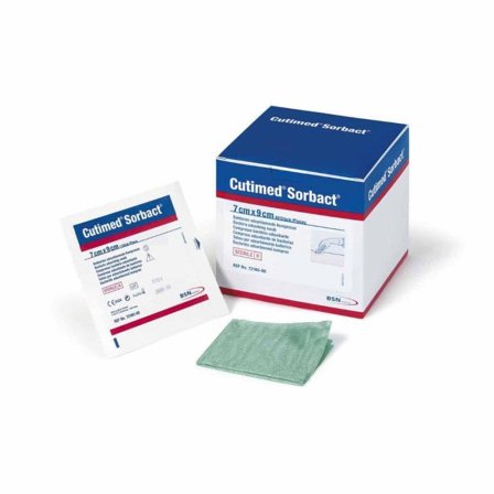 Cutimed Sorbact Garza Medicazione Di Cattura Di Batteri E Funghi