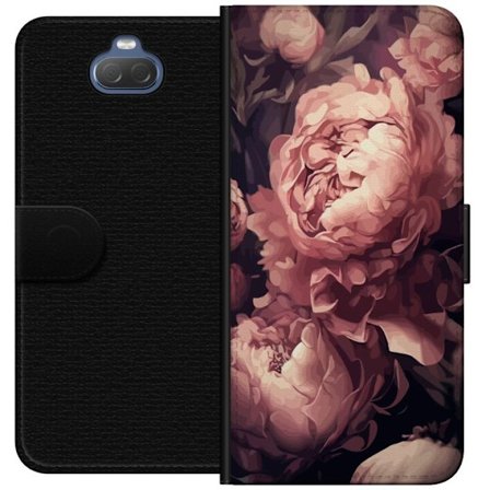 Kompatibelt Plånboksfodral till Sony Sony Xperia 10 Blommor Floral