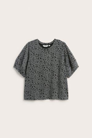 Kappahl | Topp med jacquardmönster | Grå