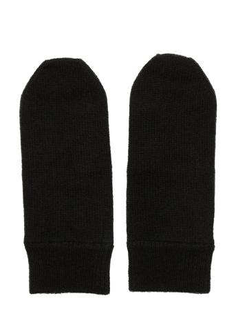 Mittens Handsker Sort Davida Cashmere
