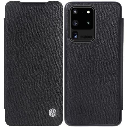 Samsung Galaxy S20 Ultra - Nillkin Plånboksfodral - Svart Black Svart
