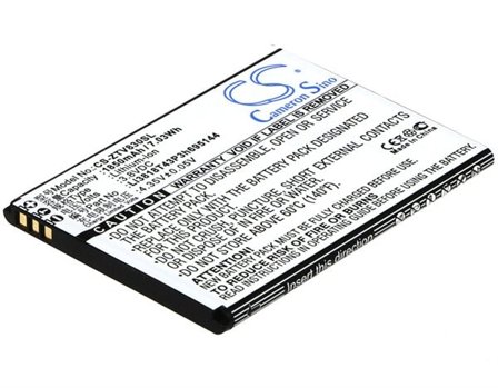 Batteri for SmartPhone, Mobil for ZTE Kis 3 Max, V830w, Blade G Lux og andre.