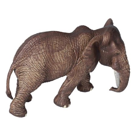 Elefant Legetøjsfigur Model Håndmalet Høj Simulation Livagtig Hun Elefant