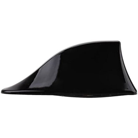 Haj Antenne Universal Hajfinne Antenne Bilantenne med AM FM Radio Signal Vandtæt Base (Sort)