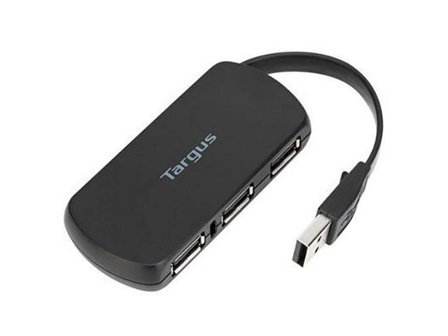 Targus Hub 4-Port USB 2.0 - Lyreco - Datorprodukter - Kablar och adaptrar - Hubbar