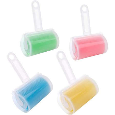 4-pack Sticky Roller Anti ludd Sticky Roller Clothes Matta