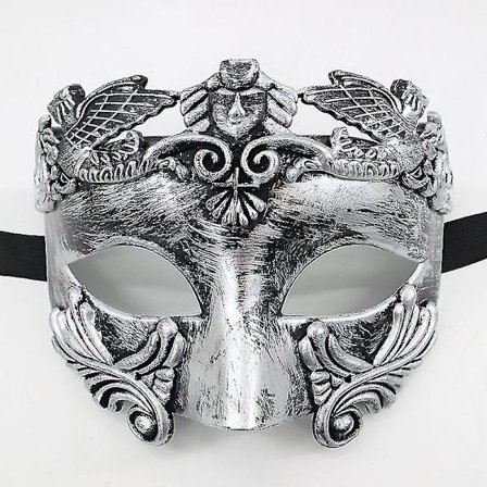 Antik Grekisk Spartan Krigare Romersk Maskeradmask Män Venetiansk Mask Bröllopsboll Mask Mardi Gras Mask