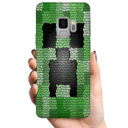 Kompatibelt Mobildeksel til Samsung Galaxy S9 Creeper / Minecraft