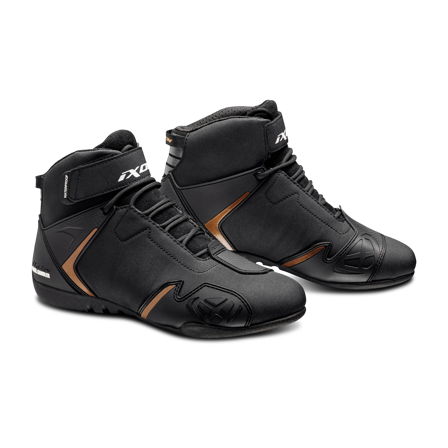 Motorlaarzen Dames Ixon Gambler WP Zwart/Goud 38