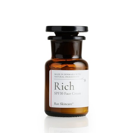 RAZ Skincare Rich Face Creme SPF 30 50 ml, Skincare, Ansigtspleje, Dagcreme