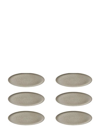 Aida Raw Sandy Beige - Dessert Tallerken - Beige - 21.2X 21.2X 7.6