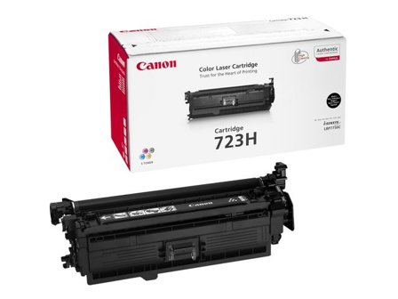 Canon Toner, 723H BK, hög kapacitet, svart, singelförpackning, 2645B002 - Lyreco - Toner och bläck > Tonerkassetter > Toner Canon