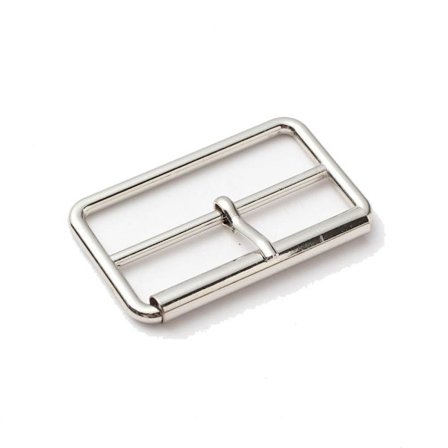 Metalspænder Justeringsspænde SØLV 50MM sølv