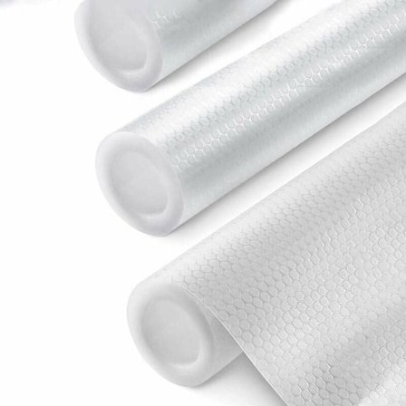 Pestävä matto laatikoihin, myrkytön uudelleenkäytettävä keittiön kaapin vuoraus, kosteutta kestävä tarttumaton elintarvikelaatuinen EVA-hyllysuoja, 