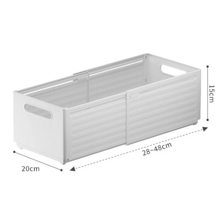 Oppbevaringsboks Skuffeboks HVIT MEDIUM