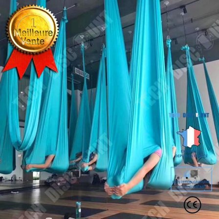 Accessoarer Fitness - TD - Hängmatta Yoga - 4x2.8M - Antigravity - Blå färg