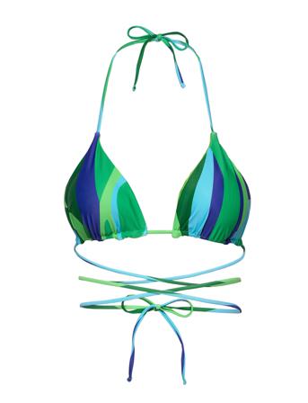 Ginny Coby Bikini Top Patterned Hosbjerg