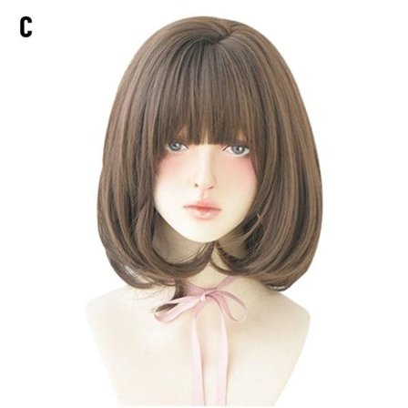 TG Kort hår hel peruk C C C