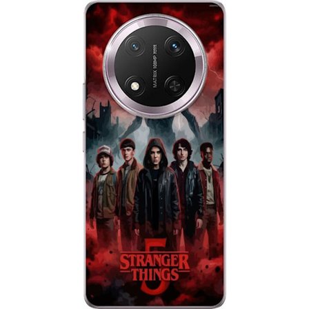 Yhteensopiva Puhelinkuori Honor Honor Magic7 Lite Pimeä Stranger Things -inspiroima fantasiakuvaus salamalla, dramaattisella taivaalla ja intensiivis