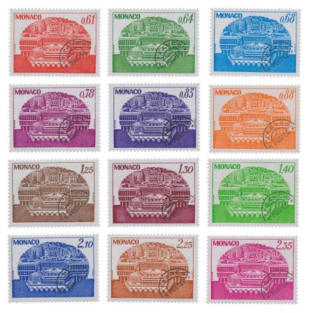 Monaco 1978-1979 - YT PO 54-65 - Postfrisk