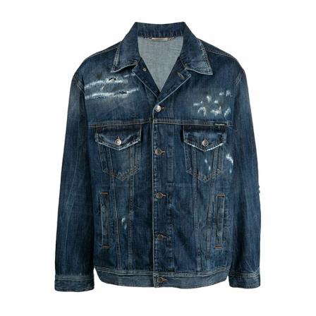 Dolce & Gabbana, Jacket Niebieski, Mężczyzna, Rozmiar: M
