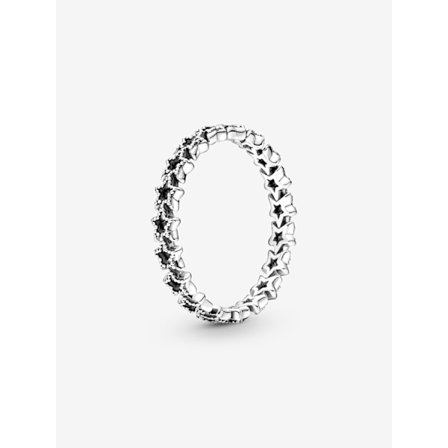 Pandora - Ring med asymmetriska stjärnor - Sterlingsilver