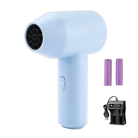 Ilmapuhallin Ilmapuhallin Minipuhallin 20000RPM Tehokas Käsikäyttöinen Johdoton Hiustenkuivaaja
