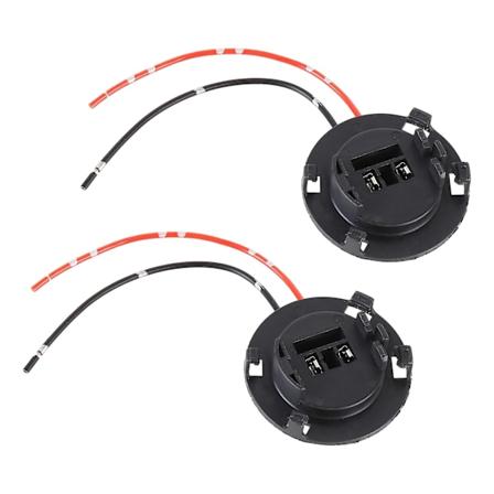 1 Par Tk-306 H7 Halogen Lygtefatning Bil Pæreholder Base Med Kabel Til Hyundai Tucson 2017 / Kia Carnival