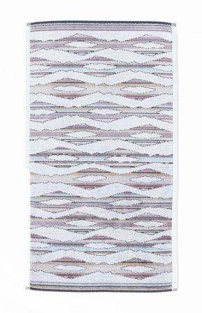 Innate Ripple Lys Håndkle 40x70