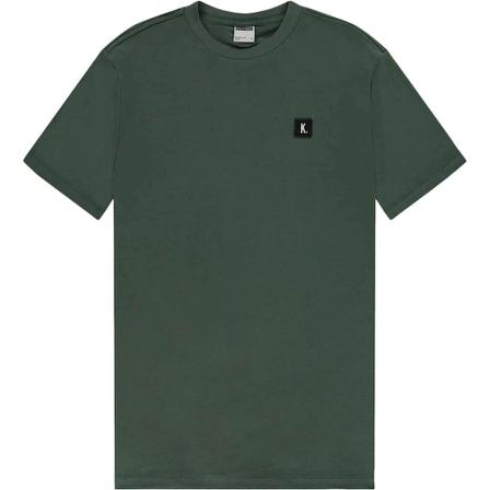 Kultivate, Ts lofi jungle green Groen, Heren, Maat:L,Katoen