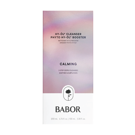 BABOR HY-ÖL Cleanser + Phyto HY-ÖL Booster Calming, 1 sett, spar kr 129,-