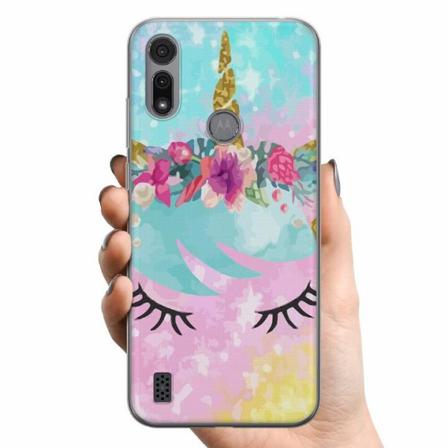Motorola Moto E6i Tpu Mobilskal Unicorn Enhörning