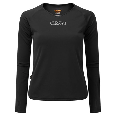 OMM Women's Bearing Tee Longsleeve Women long-sleeved training tops Black XS