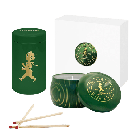 Solstickan Design Presentförpackning Doftljus & tändstickor - Barrskog Dekoration Grön ONESIZE